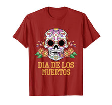 Ladda upp bild till gallerivisning, Day of the Dead Dia De Los Muertos Costume T-Shirt 752825