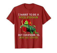 Ladda upp bild till gallerivisning, Funny shirts V-neck Tank top Hoodie sweatshirt usa uk au ca gifts for Tee Christmas Grinch-Xmas funny quotes T-Shirt 420478