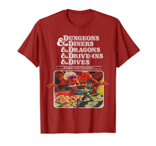 Ladda upp bild till gallerivisning, Dungeons & Diners & Dragons & DriveIns & Dives T-Shirt190367