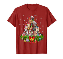 Ladda upp bild till gallerivisning, Funny Cat Christmas Tree Xmas Gifts T-Shirt-68797