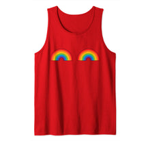 Ladda upp bild till gallerivisning, Gay Pride Rainbow Boobs - Funny LGBTQ Rainbow Boobies Pride Tank Top 105418