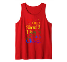 Ladda upp bild till gallerivisning, No One Should Live In A Closet LGBT Rainbow Gay Pride LGBTQ Tank Top 84708