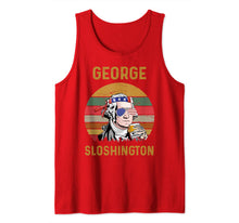 Ladda upp bild till gallerivisning, George Sloshington George Washington Funny 4th of July Tank Top 673122