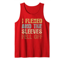 Ladda upp bild till gallerivisning, Vintage I Flexed And The Sleeves Fell Off Tank Top Tank Top 1812665