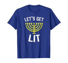 Ladda upp bild till gallerivisning, Funny shirts V-neck Tank top Hoodie sweatshirt usa uk au ca gifts for Let's Get Lit Jewish T-Shirt - Humor Funny Gift Hanukkah Tee 179352