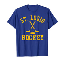 Ladda upp bild till gallerivisning, Vintage St. Louis Ice Hockey Sticks State Outile Tee Shirt 102022