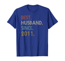 Ladda upp bild till gallerivisning, Funny shirts V-neck Tank top Hoodie sweatshirt usa uk au ca gifts for 9th Wedding Anniversary Gifts Best Husband Since 2011 T-Shirt 766164