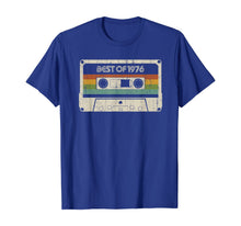 Ladda upp bild till gallerivisning, Vintage Best of 1976 43th Birthday Cassette TShirt218527