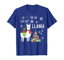 Ladda upp bild till gallerivisning, Funny shirts V-neck Tank top Hoodie sweatshirt usa uk au ca gifts for FA LA LA LLAMA Santa Shirt Christmas Funny Gift Xmas T-Shirt 190849