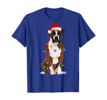 Ladda upp bild till gallerivisning, Funny shirts V-neck Tank top Hoodie sweatshirt usa uk au ca gifts for Boxer Dog Christmas Lights Xmas Dog Lover T-Shirt 1026238