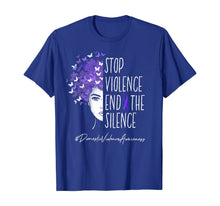 Ladda upp bild till gallerivisning, Stop Violence End Silence T-Shirt Domestic Violence Support T-Shirt 97589
