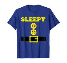 Ladda upp bild till gallerivisning, Sleepy Halloween Dwarf Matching Group Costume Gift T Shirt 60131