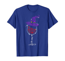Ladda upp bild till gallerivisning, Funny Witch Wine Tshirt Halloween Tee Womens Wine lover Gift 115751
