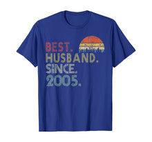Ladda upp bild till gallerivisning, 15th Wedding Anniversary Gifts Best Husband Since 2005 TShirt235444