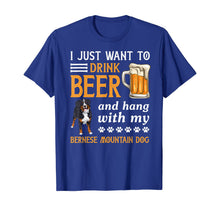 Ladda upp bild till gallerivisning, Funny shirts V-neck Tank top Hoodie sweatshirt usa uk au ca gifts for Drink Beer And Hang With My Bernese Mountain Dog Gift T-Shirt 472232