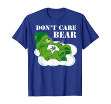 Ladda upp bild till gallerivisning, Weed bear herb bear t-shirt don't care cute bear gift