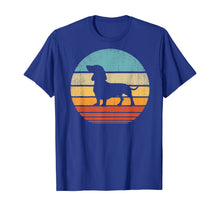 Ladda upp bild till gallerivisning, Funny shirts V-neck Tank top Hoodie sweatshirt usa uk au ca gifts for Dachshund Vintage Silhouette 60s 70s Retro Gifts Dog Lover T-Shirt 279074