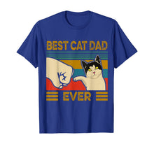 Ladda upp bild till gallerivisning, Vintage Best Cat Dad Ever Bump Fit T-Shirt-147802