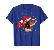 Ladda upp bild till gallerivisning, Funny shirts V-neck Tank top Hoodie sweatshirt usa uk au ca gifts for Christmas Beagle Santa Hat Dog Lover Gifts T-Shirt 724321