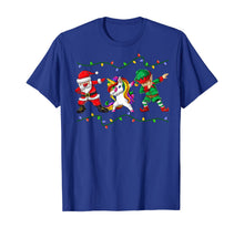 Ladda upp bild till gallerivisning, Funny shirts V-neck Tank top Hoodie sweatshirt usa uk au ca gifts for Dabbing Santa Elf Unicorn Christmas Kids Boys Men Xmas Gifts T-Shirt 526234