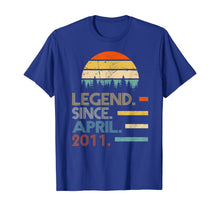 Ladda upp bild till gallerivisning, Legend Since April 2011 9th Birthday Gift 9 Year Old TShirt473615
