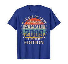 Ladda upp bild till gallerivisning, 11 Year Old Gifts April 2009 Limited Edition 11th Birthday TShirt396646