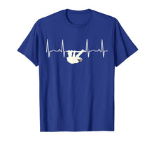 Ladda upp bild till gallerivisning, Sloth Lovers Simple Classic EKG Design T Shirt 768332