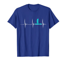 Ladda upp bild till gallerivisning, Funny shirts V-neck Tank top Hoodie sweatshirt usa uk au ca gifts for SUP Stand Up Paddle Heartbeat Paddling EKG Pulseline T-Shirt 303281