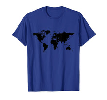Ladda upp bild till gallerivisning, Funny shirts V-neck Tank top Hoodie sweatshirt usa uk au ca gifts for World Map t-shirt Black Silhouette Countries Continents 1204151