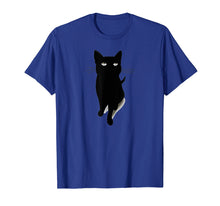 Ladda upp bild till gallerivisning, Cat Eye Shirt, Begging Black Cat Tshirt