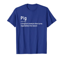 Ladda upp bild till gallerivisning, Funny shirts V-neck Tank top Hoodie sweatshirt usa uk au ca gifts for Best Hilarious Pig and Bacon Definition Funny Gift T-Shirt 1324847