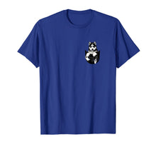 Ladda upp bild till gallerivisning, Siberian Husky in My Pocket T-Shirt Cute Dog Lovers Shirt 153458