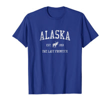 Ladda upp bild till gallerivisning, Funny shirts V-neck Tank top Hoodie sweatshirt usa uk au ca gifts for Alaska T-Shirt Vintage Sports Design Alaskan Moose Tee 284854