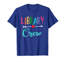 Ladda upp bild till gallerivisning, Library Crew Teacher Back To School T-Shirt 2855299