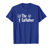 Ladda upp bild till gallerivisning, Mens The Catfather T-Shirt Funny Father's Day Gift for Cat Daddy 552980