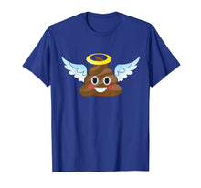 Ladda upp bild till gallerivisning, Funny shirts V-neck Tank top Hoodie sweatshirt usa uk au ca gifts for Funny Poop Emoji Angel Wings and Halo T-Shirt - Holy Poo 3230696