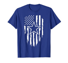 Ladda upp bild till gallerivisning, Father's day Gift Cowboy Flag football Dallas Fans T-Shirt 324830