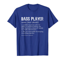 Ladda upp bild till gallerivisning, Funny shirts V-neck Tank top Hoodie sweatshirt usa uk au ca gifts for Bass Player Definition T-Shirt Bassist Gift for Musicians 1348356