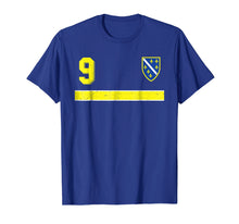 Ladda upp bild till gallerivisning, Funny shirts V-neck Tank top Hoodie sweatshirt usa uk au ca gifts for Retro Bosnia and Herzegovina Football Jersey Soccer T-Shirt 441616