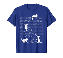 Ladda upp bild till gallerivisning, Cute Cat Kitty Playing Music Clef Piano Musician Art T-Shirt 924269