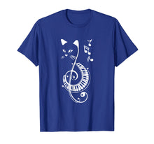 Ladda upp bild till gallerivisning, Funny shirts V-neck Tank top Hoodie sweatshirt usa uk au ca gifts for Cat lovers gifts-Musical Cat-Cat lovers Shirt Musician Gift 148569