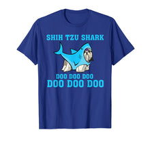 Ladda upp bild till gallerivisning, Funny shirts V-neck Tank top Hoodie sweatshirt usa uk au ca gifts for Shih Tzu Shark Doo Doo Doo Tshirt Funny Shih Tzu Lover Gifts 2801414
