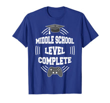 Ladda upp bild till gallerivisning, Funny shirts V-neck Tank top Hoodie sweatshirt usa uk au ca gifts for Middle School Level Complete Gamer Graduation 2019 Shirt 3956336