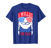 Ladda upp bild till gallerivisning, I Willie Love The USA Shirts - 4th Of July Shirt Men Women 92330