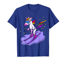 Ladda upp bild till gallerivisning, Funny shirts V-neck Tank top Hoodie sweatshirt usa uk au ca gifts for Cute Skiing Unicorn Short Sleeve T-Shirt Skiers Gifts Tee 2600765