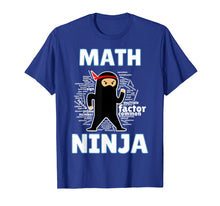 Ladda upp bild till gallerivisning, Funny shirts V-neck Tank top Hoodie sweatshirt usa uk au ca gifts for Math Ninja Graphic Tshirt - Cool Maths T Shirt for Kids 1441395
