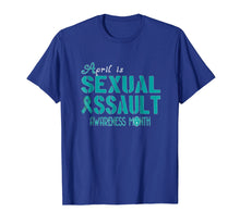 Ladda upp bild till gallerivisning, Funny shirts V-neck Tank top Hoodie sweatshirt usa uk au ca gifts for April is Sexual Assault Awareness Month T-Shirt 3122806