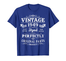 Ladda upp bild till gallerivisning, Vintage 1949 70th Birthday T-Shirt 70 Years Old Gift Shirt 139054