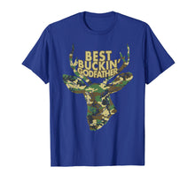 Ladda upp bild till gallerivisning, Funny shirts V-neck Tank top Hoodie sweatshirt usa uk au ca gifts for Best Buckin' Godfather T-Shirt Funny Deer Hunter Tee Gifts 2258868