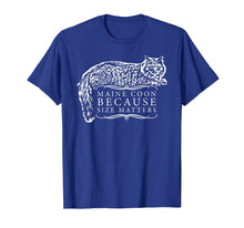 Ladda upp bild till gallerivisning, Funny shirts V-neck Tank top Hoodie sweatshirt usa uk au ca gifts for Maine Coon Because Size Matters t-shirt 2666657